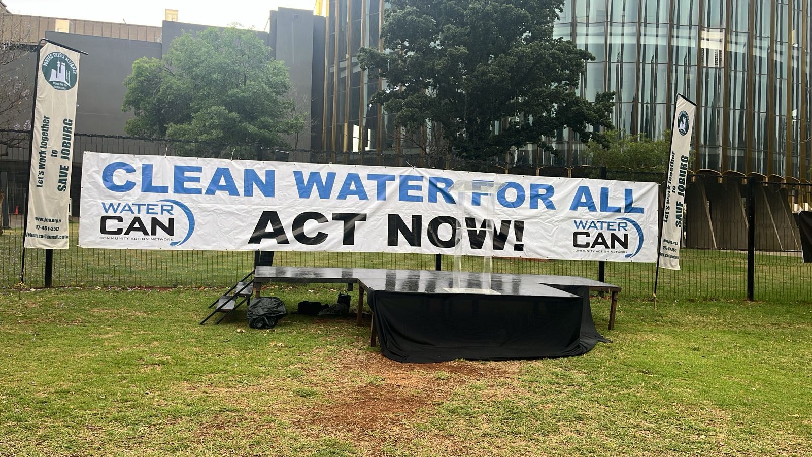 Days before the G20 Summit, Joburg Water’s R1 Billion debt sparks humanitarian crisis – says WaterCAN.